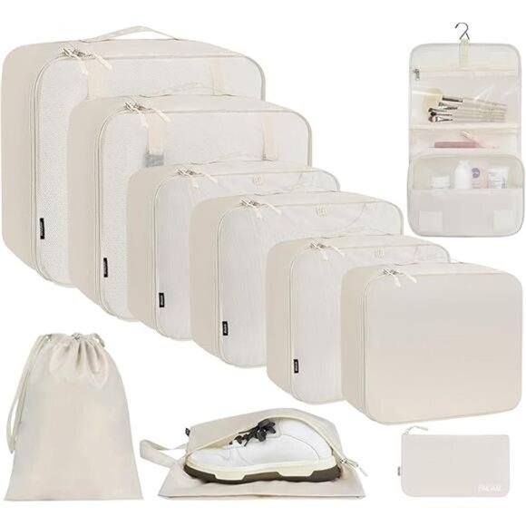 10 Set/4Set Packing Cubes Various Sizes Packing Organizer for Travel Accessories - Picture 8 of 8